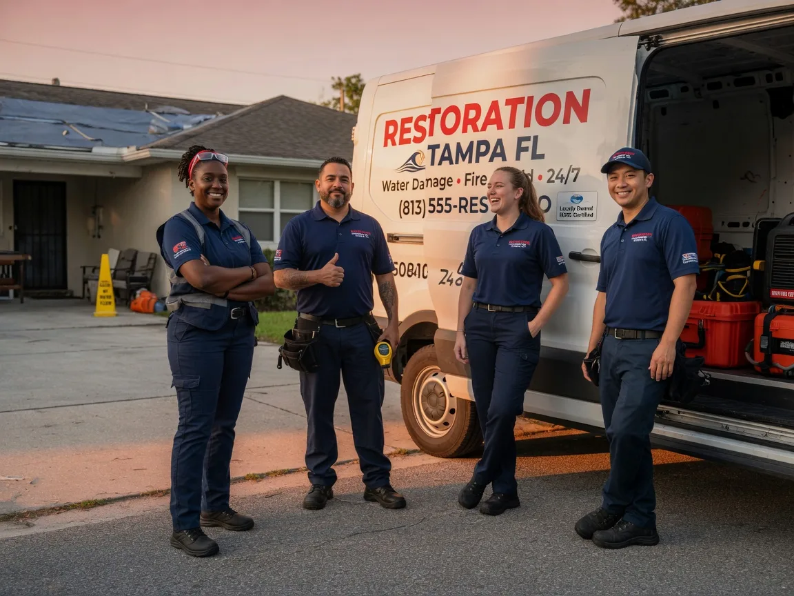 Water Damage Restoration company in Center Point, IA